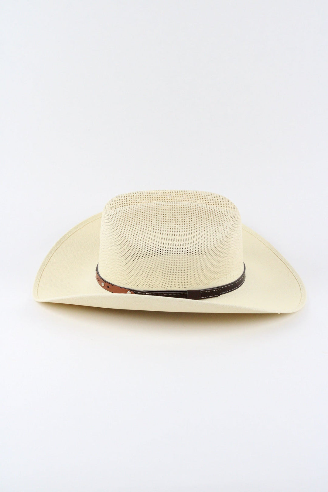 Luckenbach Cattlemen Straw Cowboy Hat - Natural