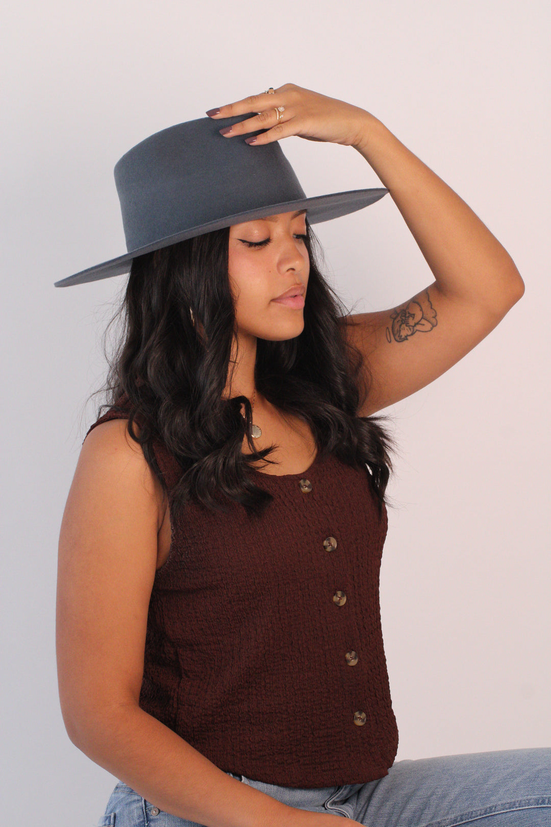 The Rowan - Stone Blue