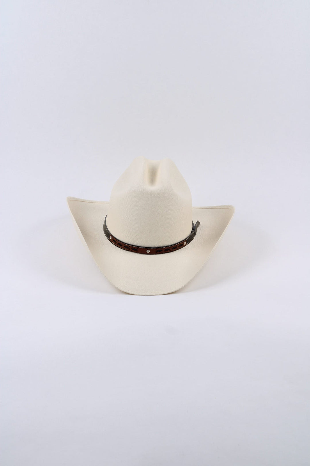 Lonestar Cattlemen Straw Cowboy Hat - Ivory