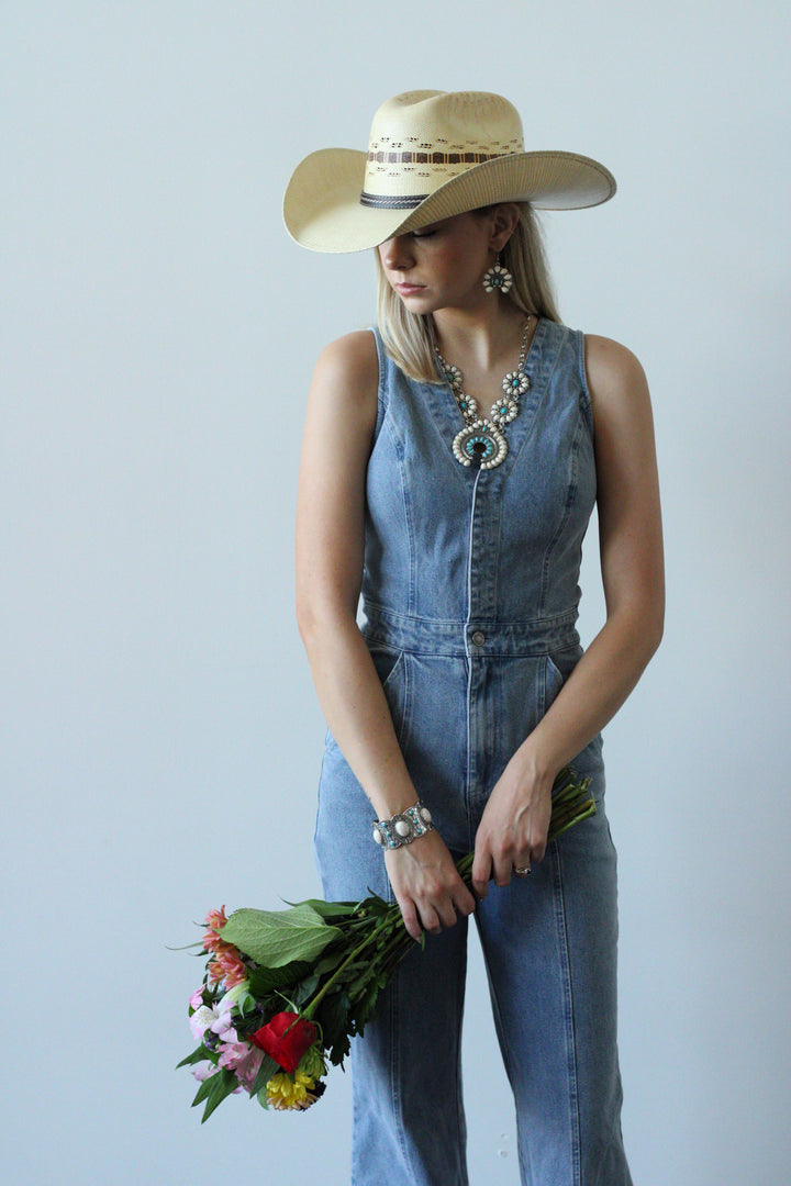 Bailey Bullrider Straw Cowboy Hat - Sahara