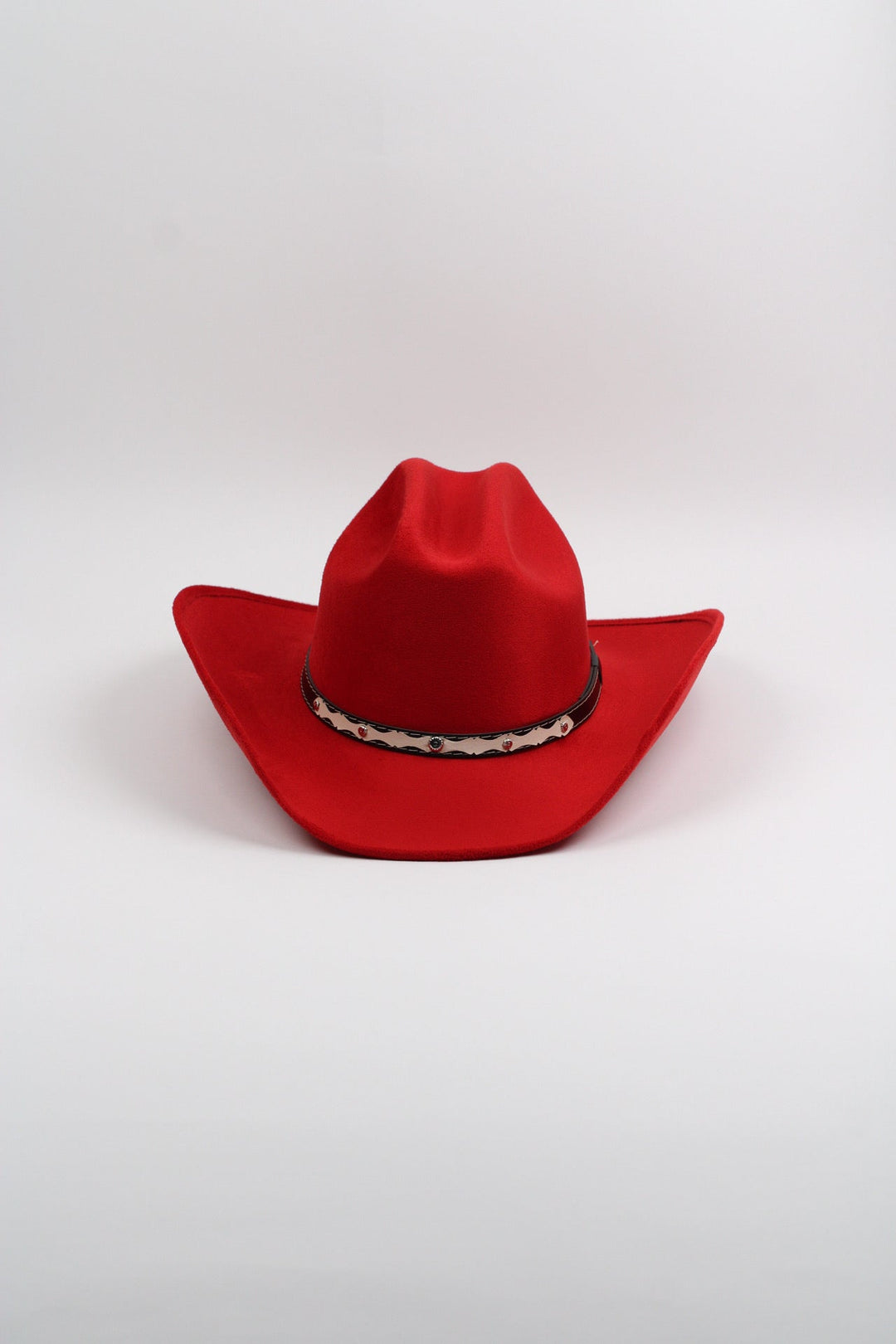 The Durango Cowboy Hat - Lipstick Red