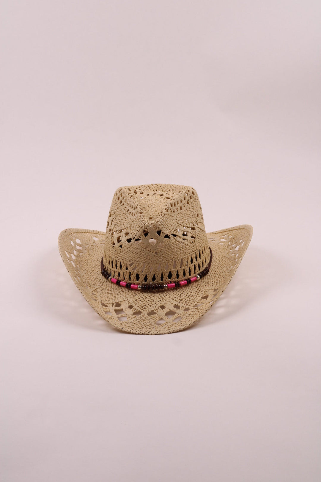 Bayside Rancher Raffia Hat - Beige