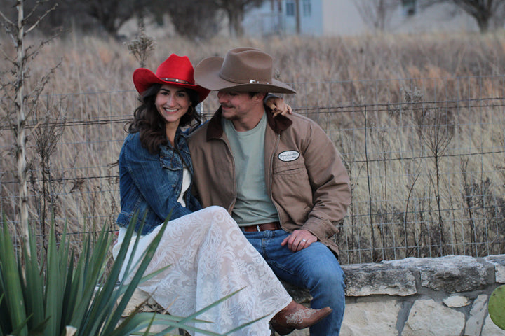 The Durango Cowboy Hat - Lipstick Red