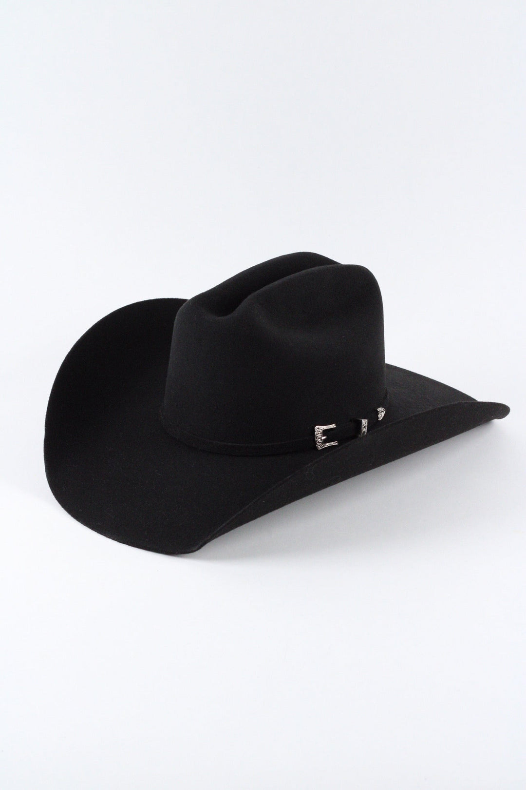 Wren Merino Wool Western Hat - Black