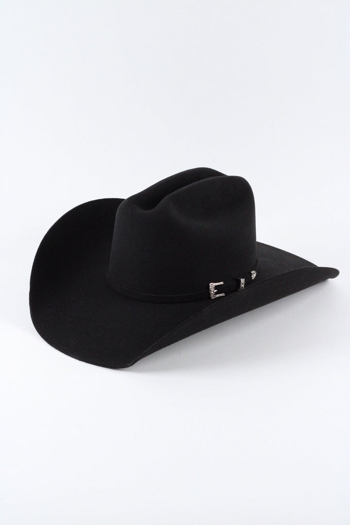Wren Merino Wool Western Hat - Black
