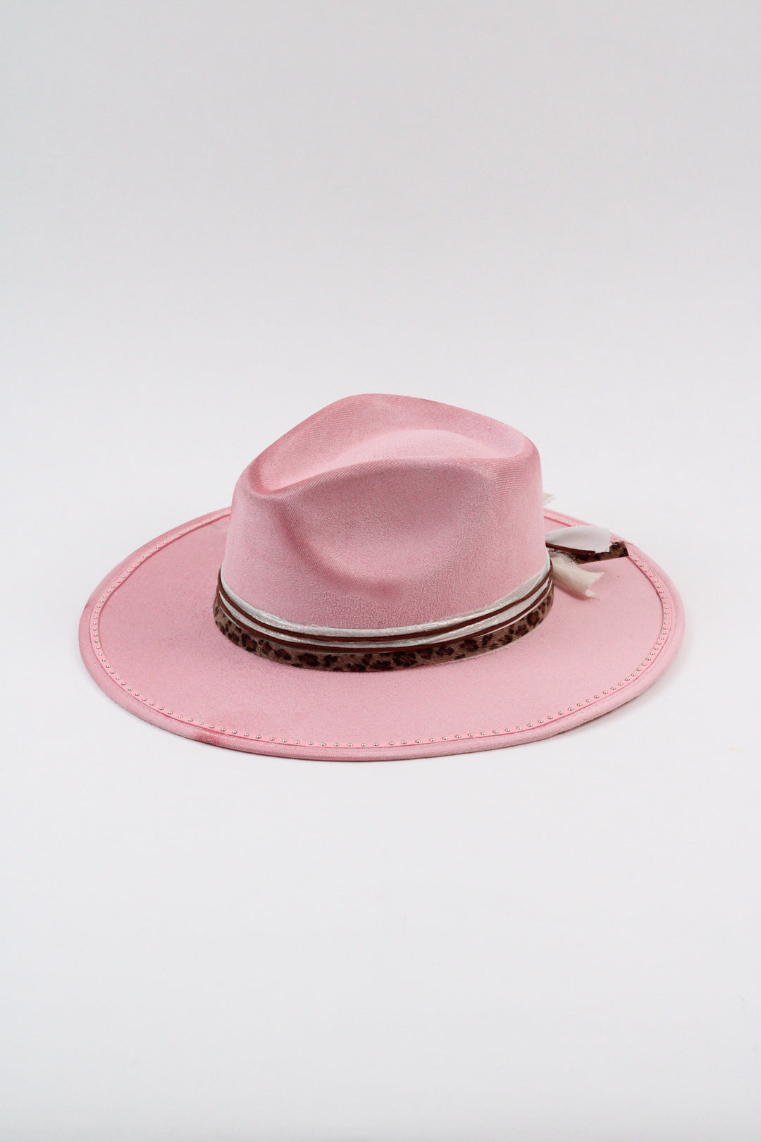 Hallie Rancher Hat - Blush Pink