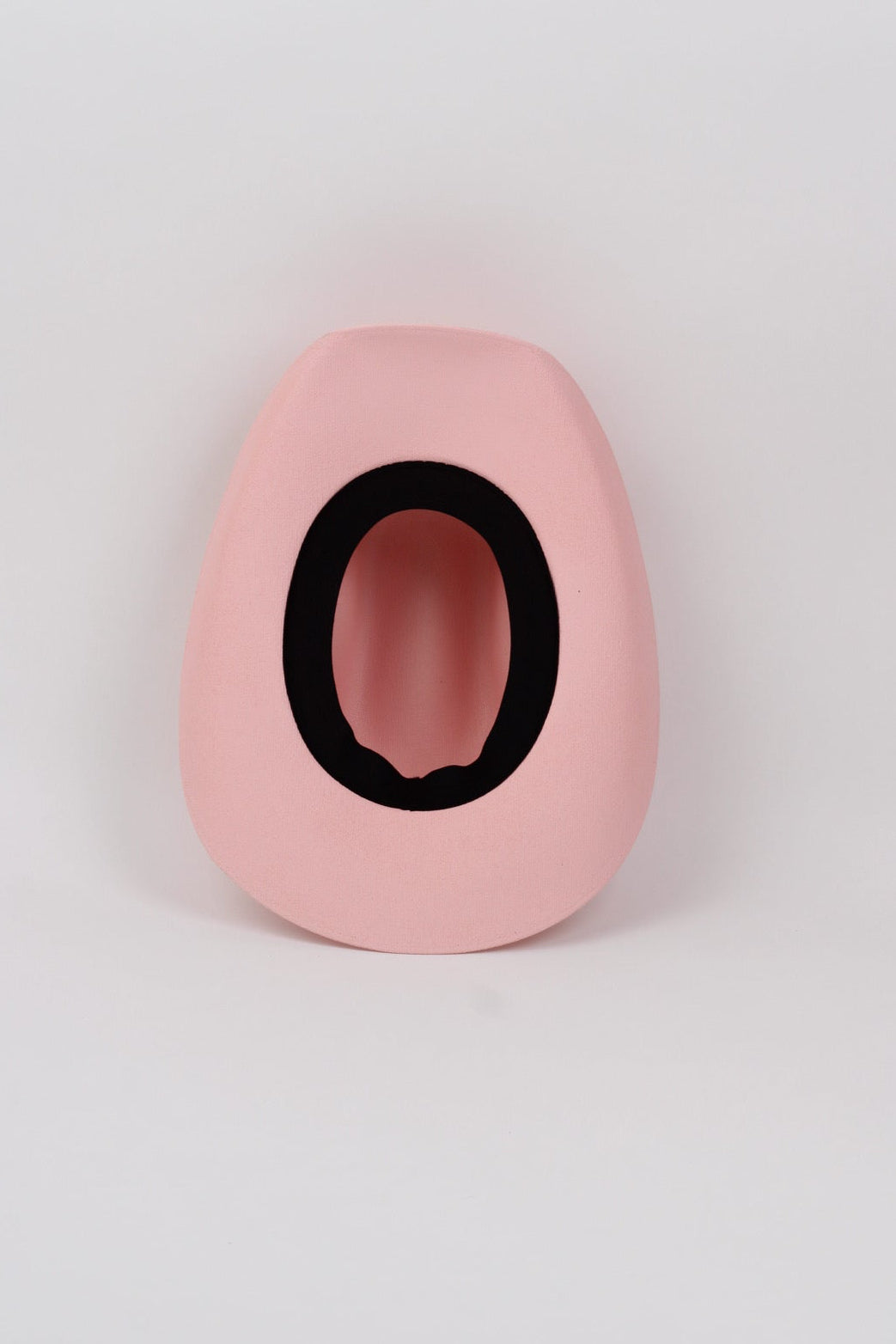 Kids Austin Structured Straw Cowboy Hat - Blush Pink