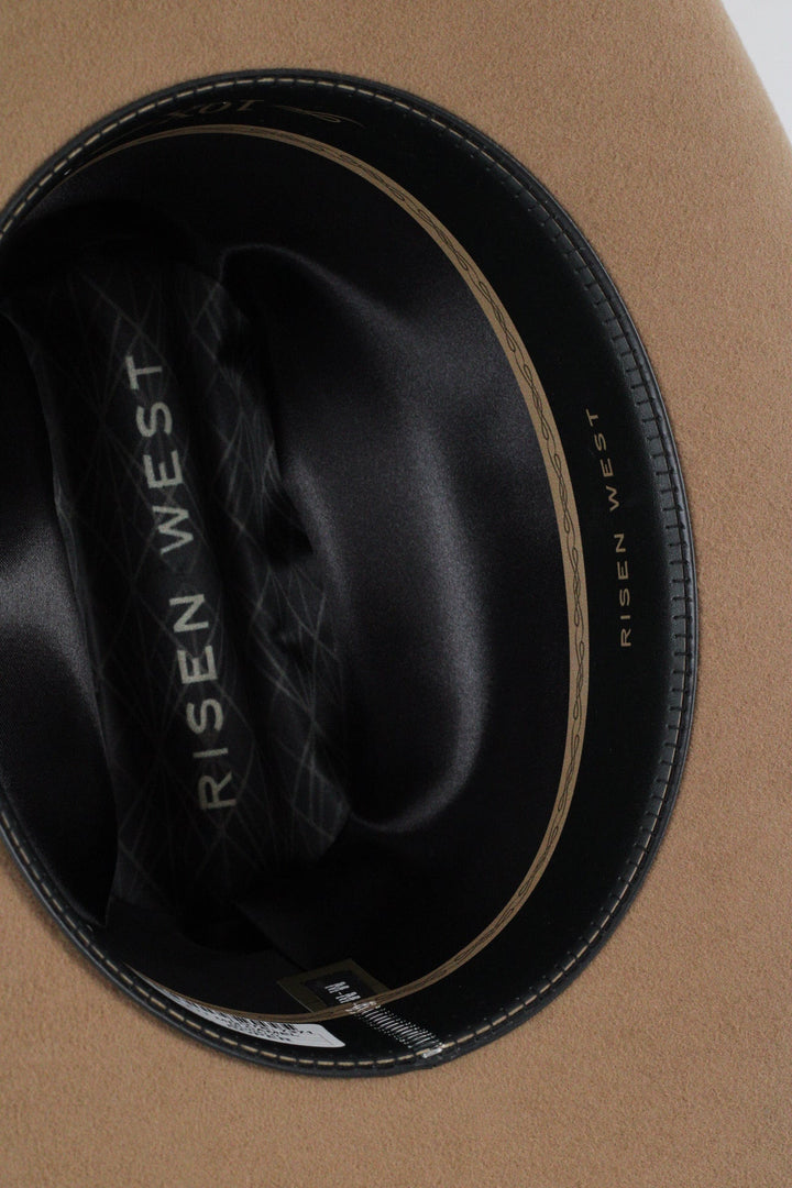 Wren Merino Wool Western Hat - Camel