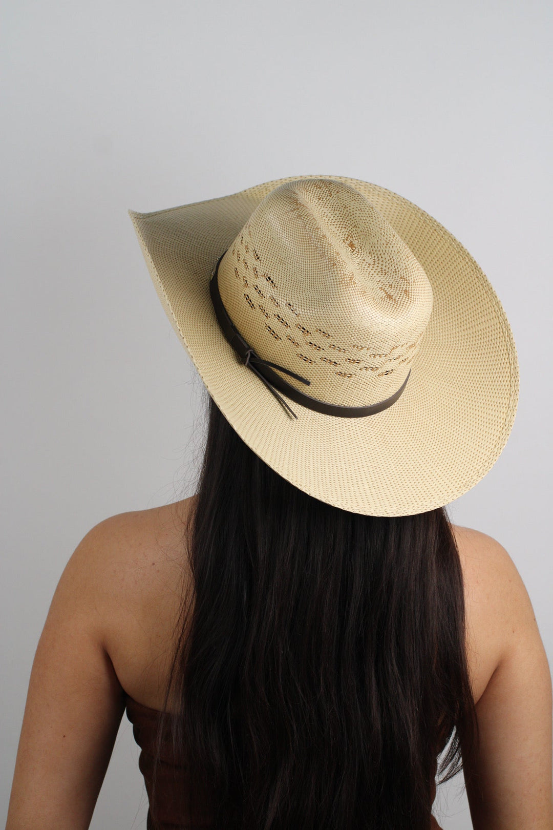 Bailey Austin Straw Cowboy Hat - Tan