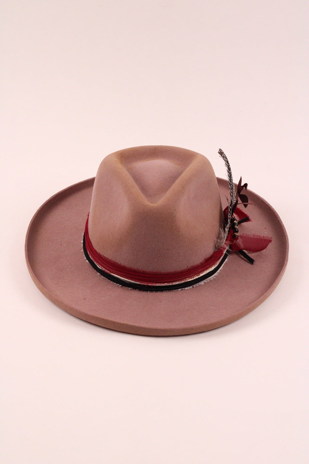 The Marlowe - Fawn pencil brim distressed