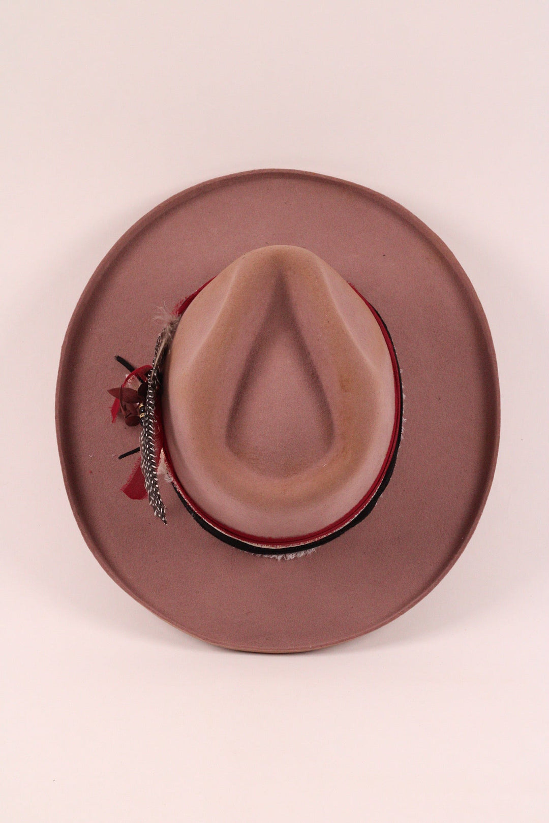 The Marlowe - Fawn pencil brim distressed