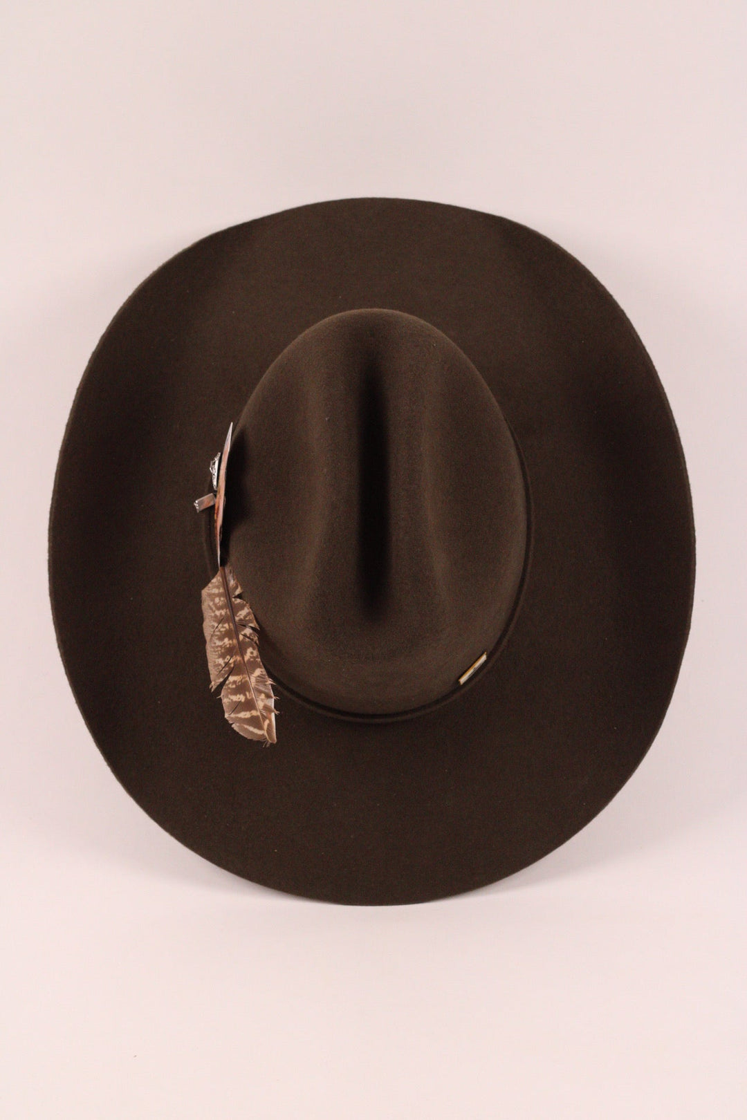 The Juniper - Mustang Cowboy Hat - Olive Distressed